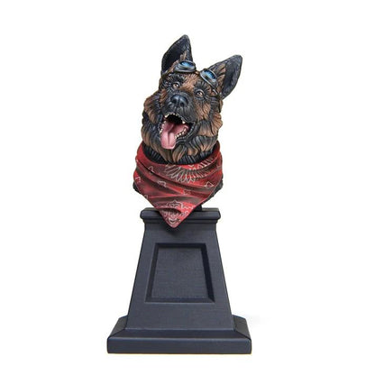 FALLOUT PAINTER BUST DOGMEAT
