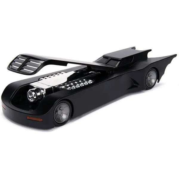 BATMAN ANIMATED SERIES BATMAN & BATMOBILE 1/24 DIE-CAST MODEL