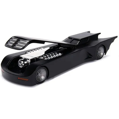 BATMAN ANIMATED SERIES BATMAN & BATMOBILE 1/24 DIE-CAST MODEL