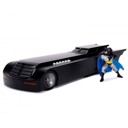 BATMAN ANIMATED SERIES BATMAN & BATMOBILE 1/24 DIE-CAST MODEL