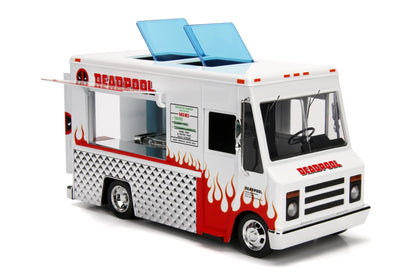 MARVEL DEADPOOL TACO FOOD TRUCK & DEADPOOL 1/24 DIE-CAST MODEL