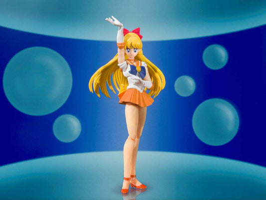 Sailor Venus Sailor Moon Animation Color Edition SH Figuarts Bandai 15 cm