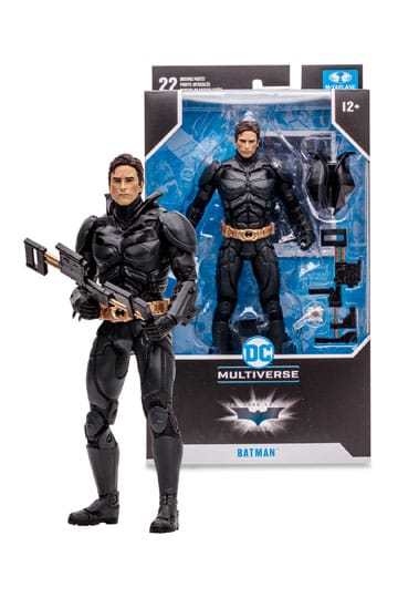 DC Multiverse Action Figure Batman (Il Cavaliere Oscuro) (Sky Dive) 18 cm Mc Farlane