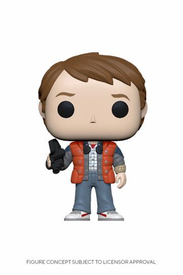 Ritorno al Futuro Funko POP Marty con gilet gonfio 9 cm