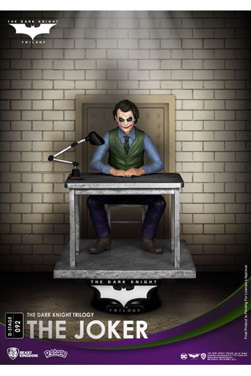 Joker DC Comics Diorama PVC Trilogia del Cavaliere Oscuro 16 cm