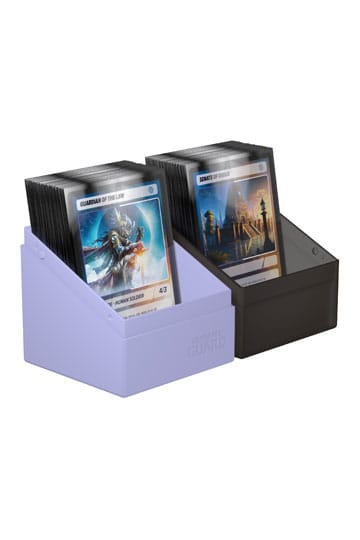 Porta Mazzo per Carte Ultimate Guard Boulder 100+ Druidic Secrets Nubis (Lavanda