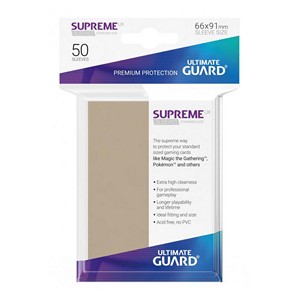 50 Buste Ultimate Guard Supreme UX (Beige)