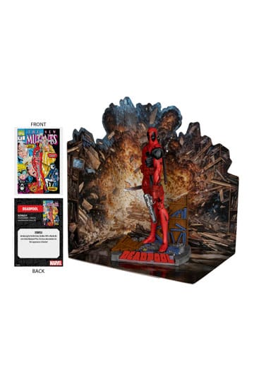 Deadpool Statua Marvel 1/10  (The New Mutants #98) 16 cm Mc Farlane