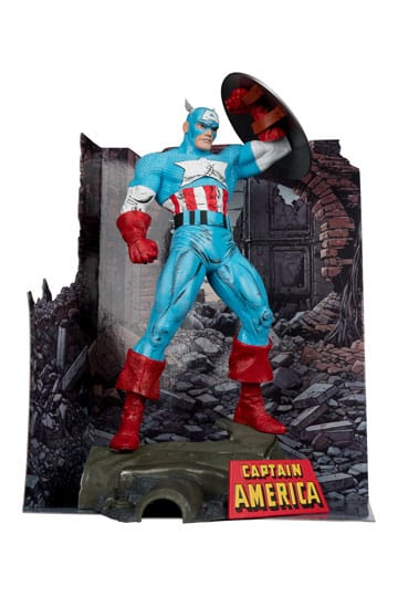 Captain America Statua Marvel 1/6 (The Amazing Spider-Man #323) 28 cm