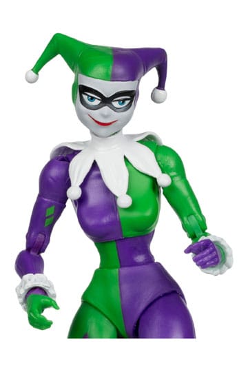 Harley Quinn Jokerizzata DC Multiverse Action Figure Classic(Gold Label) 18 cm