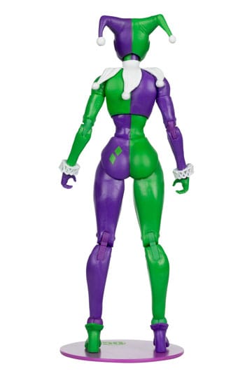 Harley Quinn Jokerizzata DC Multiverse Action Figure Classic(Gold Label) 18 cm