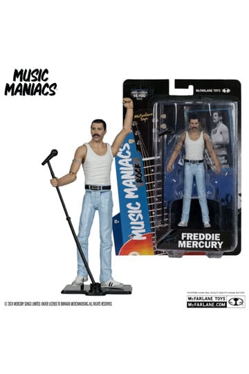 Music Maniacs Rock Action Figure Freddy Mercury 15 cm