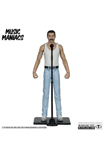 Music Maniacs Rock Action Figure Freddy Mercury 15 cm