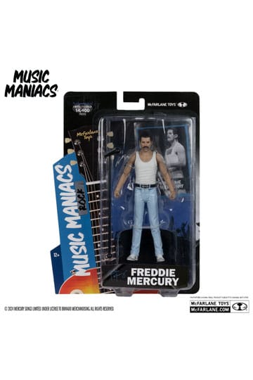 Music Maniacs Rock Action Figure Freddy Mercury 15 cm