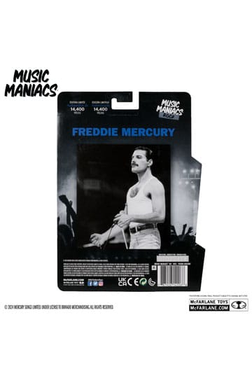 Music Maniacs Rock Action Figure Freddy Mercury 15 cm