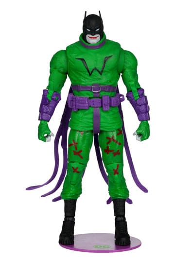 Batman Action Figure( Last Knight on Earth) Jokerizzato (Etichetta Oro) 18 cm