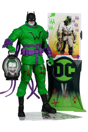Batman Action Figure( Last Knight on Earth) Jokerizzato (Etichetta Oro) 18 cm