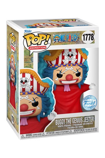 One Piece Funko Pop Movies Buggy (Post Time-Skip) Exclusive 9 cm