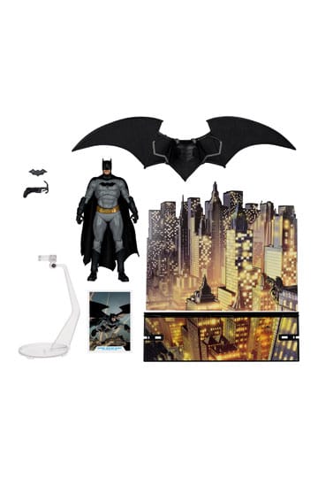 Batman con Bat-Glider (La tredicesima ora) Action Figure (Etichetta oro) 18 cm