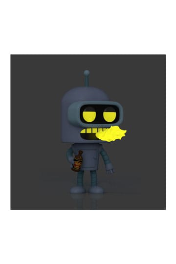 Futurama Funko Pop Bender 9 cm(Limited Glow Chase Edition) (Special Edition)