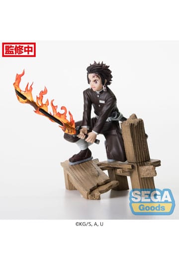 Demon Slayer Xross Statua Tanjiro Kamado Swordsmith Village Arc 12 cm