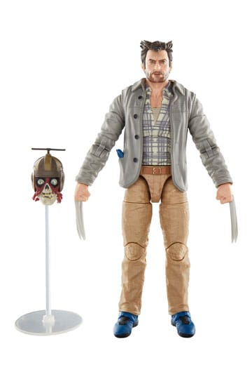 Deadpool &amp; Wolverine Marvel Action Figure Headpool with Marvel's Logan 15 cm
