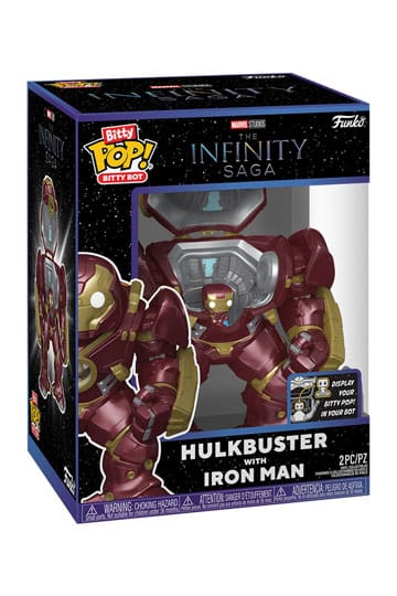 Iron Man Marvel Bitty POP Bots Figure Hulkbuster 11,7 cm