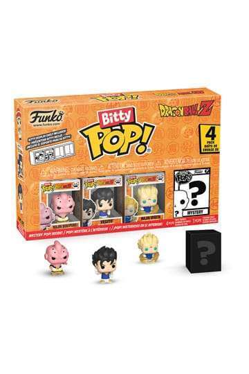 Dragon Ball Bitty POP! Confezione da 4 personaggi in vinile Serie 3 2,5 cm