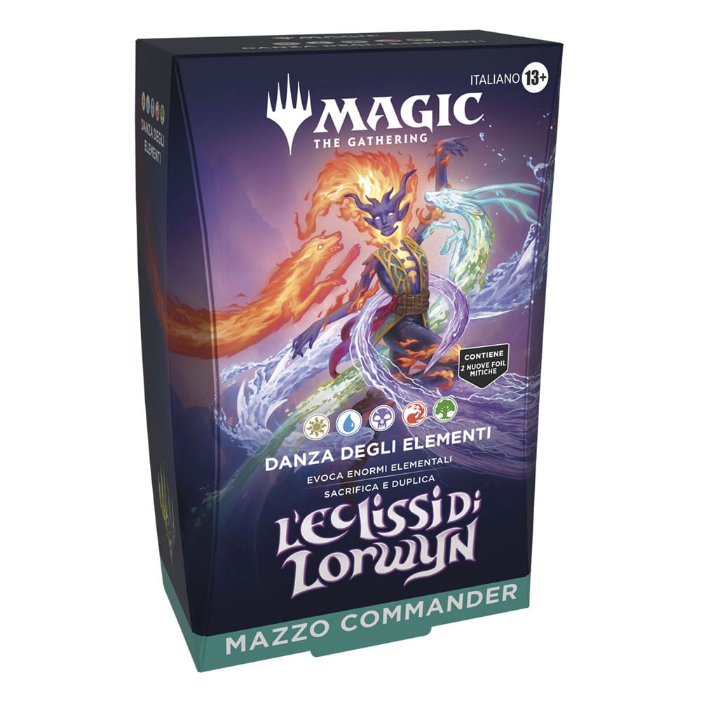 Dance of the Elements Commander Deck Lorwyn Eclipsed Magic the Gathering ITA
