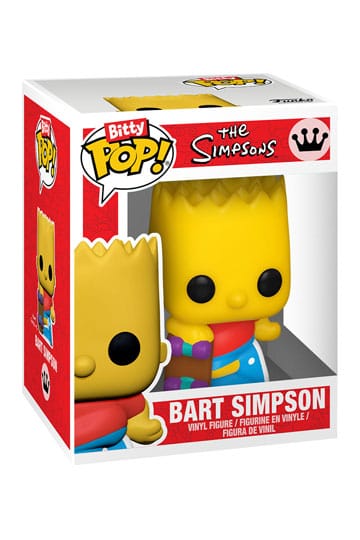 The Simpsons Bitty POP! Confezione da 4 personaggi in vinile Serie 1 2 cm