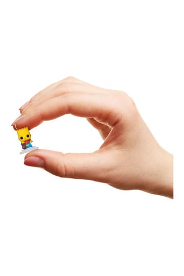 The Simpsons Bitty POP! Confezione da 4 personaggi in vinile Serie 1 2 cm