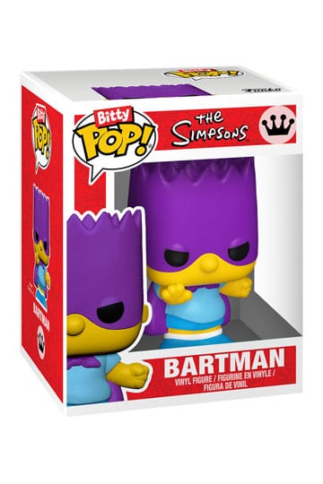 The Simpsons Bitty POP! Confezione da 4 personaggi in vinile Serie 1 2 cm