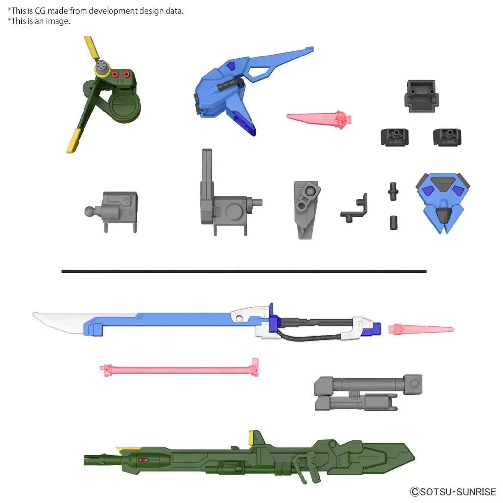 OPTION PARTS SET GUNPLA 02 LAUNCHER STRIKER &amp; SWORD STRIKER