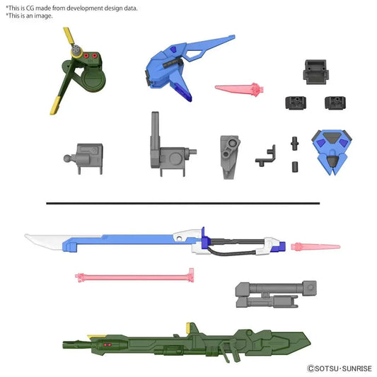 OPTION PARTS SET GUNPLA 02 LAUNCHER STRIKER &amp; SWORD STRIKER
