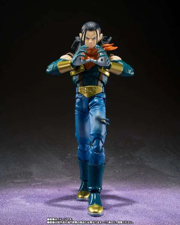 DRAGONBALL GT SUPER ANDROID 17 SHF