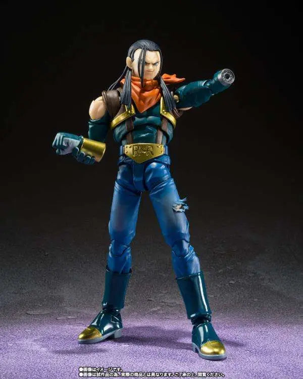 DRAGONBALL GT SUPER ANDROID 17 SHF
