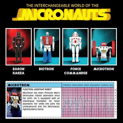 MICRONAUTS W02 MICROTRON REACTION+ FIGURE