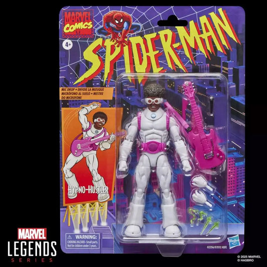 MARVEL LEGENDS SPIDER-MAN VINTAGE HYPNO-HUSTLER ACTION FIGURE