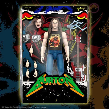CLIFF BURTON SUPERHERO POSTER ULTIMATES! ACTION FIGURE
