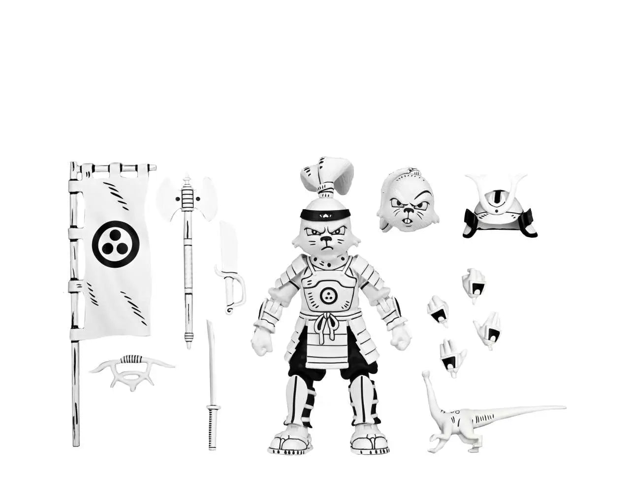 USAGI YOJIMBO SAMURAI BLACK &amp; WHITE AF