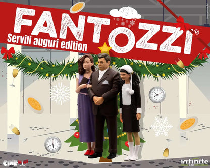 FANTOZZI FAMIGLIA FANTOZZI RAG UGO SERVILI AUGURI EDITION CINEMINI PVC