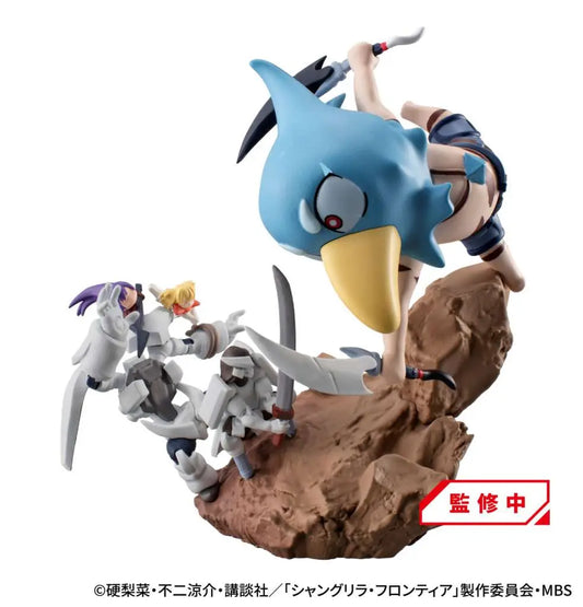 PETITRAMA EX SHANGRI-LA FRONTIER VS MONSTER DIORAMA COLLECTION SET