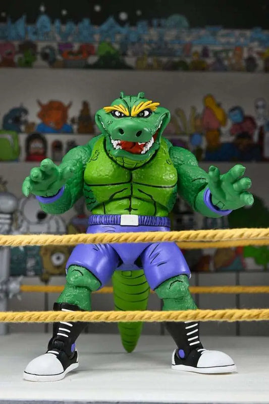 TMNT ARCHIE COMICS STUMP WRESTLING LEATHERHEAD AF