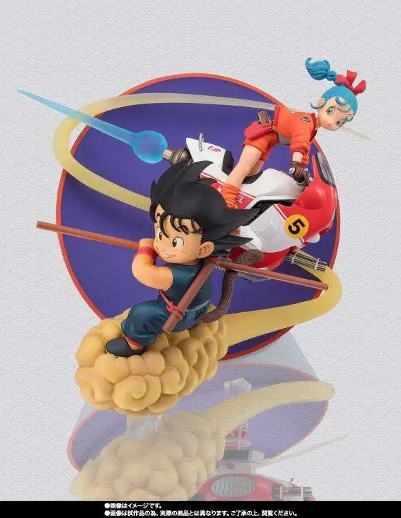 DRAGON BALL SON GOKU &amp; BULMA FIGUARTS ZERO