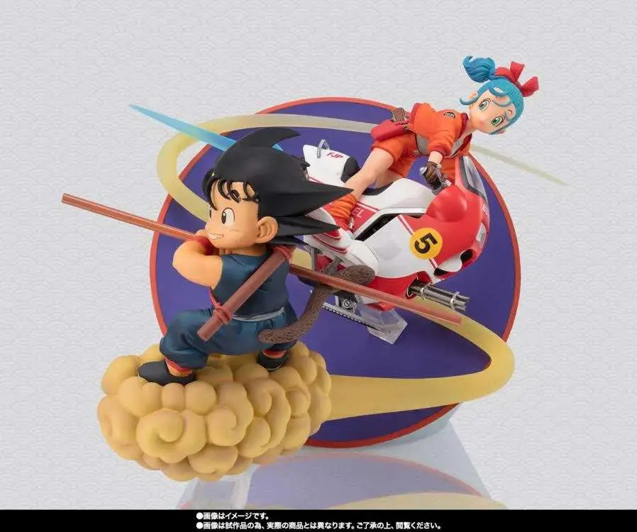 DRAGON BALL SON GOKU &amp; BULMA FIGUARTS ZERO