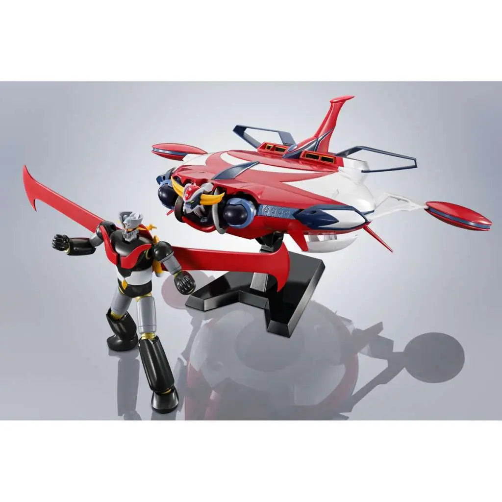 ROBOT SPIRITS GRENDIZER U SPAZER &amp; MAZINGER Z SET