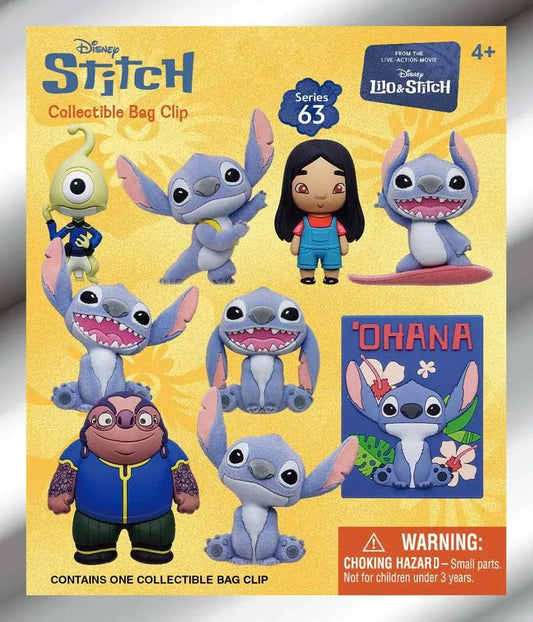 LILO &amp; STITCH MOVIE BAG CLIP BLIND BOX DISPLAY (24)