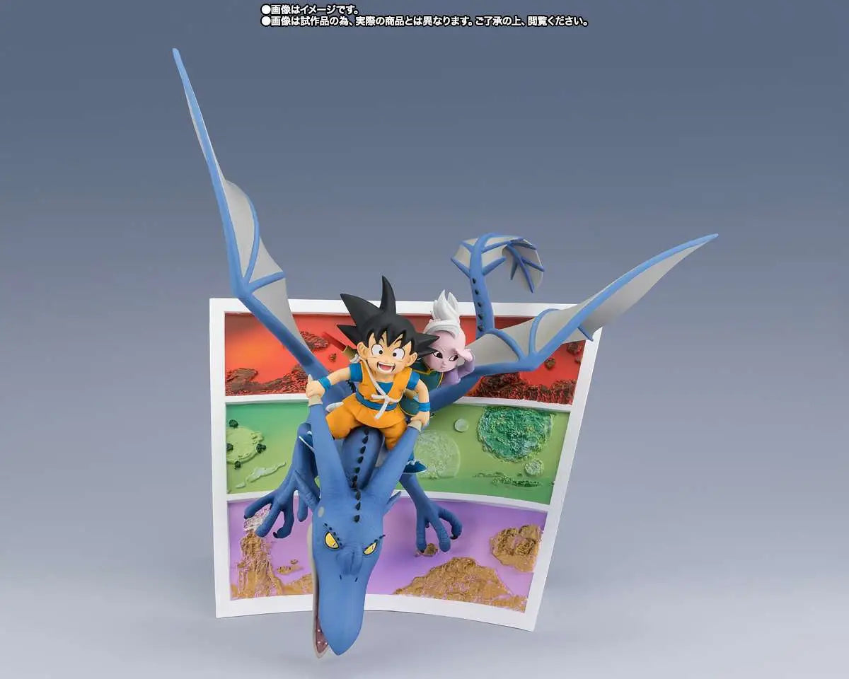 DRAGON BALL DAIMA SON GOKU MINI &amp; SUPREME KAI MINI WELCOME FIGUARTS ZERO