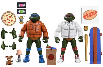 TMNT CARTOON PUNK LEO &amp; PUNK RAPH 2PACK AF
