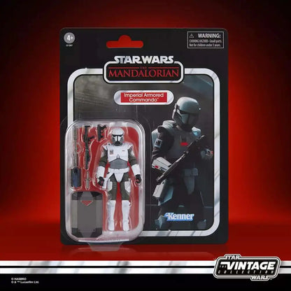 STAR WARS VINTAGE THE MANDALORIAN IMPERIAL ARMORED COMMANDO ACTION FIGURE